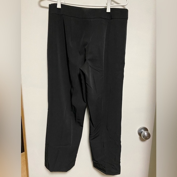 Joseph Ribkoff Straight Leg Capri Dress Pant, black, size 6 - Picture 6 of 9